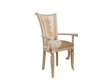 PRESTIGE - Upholstered fabric chair with armrests high-back by Barnini Oseo - view 2